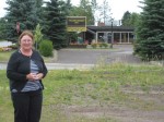 Vicki Nichol at the Willard Munger Inn in Duluth