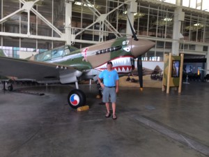 Mark with the P-40