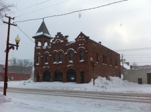 Fire hall, Calumet.