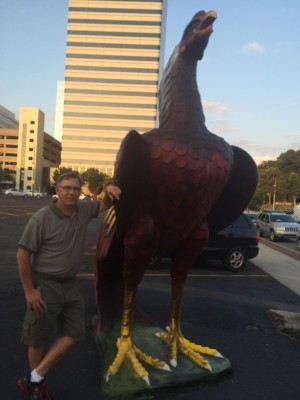 Mark with the SC Gamecock.