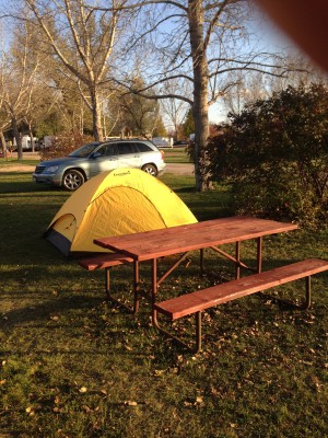 My lodgings in Minot.